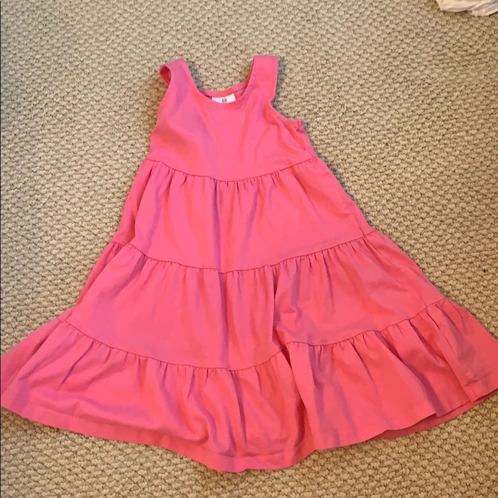 Hanna Andersson Girls pink dress